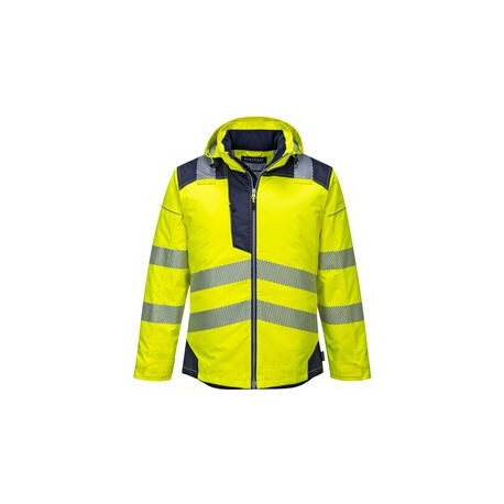 GIACCA INVERNALE HI-VI GIALLO NAVY L  DL