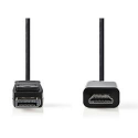 CAVO NEDIS DISPLAYPORT - HDMI 2M NO