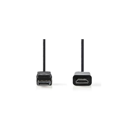 CAVO NEDIS DISPLAYPORT - HDMI 2M NO