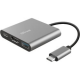 ADATTATORE USB-C MULTIPORTA 3-IN-1 TRUST