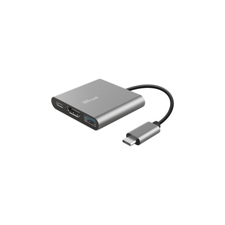 ADATTATORE USB-C MULTIPORTA 3-IN-1 TRUST