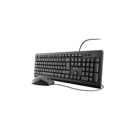 SET TASTIERA E MOUSE TKM-250 USB TRUST