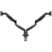 BRACCIO PORTA MONITOR DUAL ONETOUCHNERO KENSINGTON