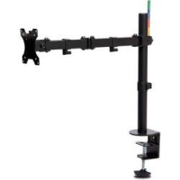BRACCIO PORTA MONITOR SMARTFIT ERGO L NERO KENSINGTON