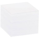CUBO COLLATO CM 9 X 9 X 9 - BIANCO - 800 FF - SENZA CONTENITORE CARTA 80 GR GSM