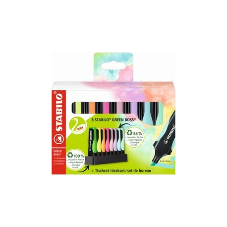 CF8 EVIDENZ STABILO BOSS GREEN DESKSET