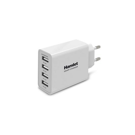 ALIMENTATORE DA MURO4X 5V USB