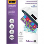 CF100 POUCHES FELLOWES LUCIDE A3 80MC