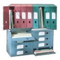 SCATOLA ARCHIVIO COMBI BOX BLU NAVY