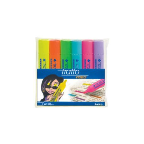 CF6 EVIDENZIATORI TRATTO COL.ASS