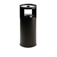 Posacenere gettacarta 40 lt - nero