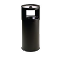 Posacenere gettacarta 40 lt - nero