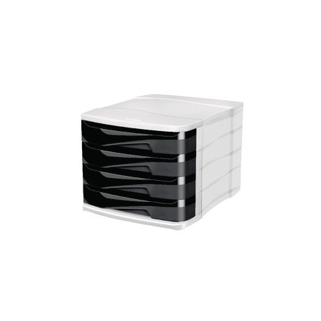 CASSETTIERA 4 CAS ISIS GREEN SPIRIT NERA