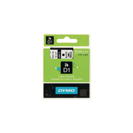 DYMO NASTRI 6MMX7M NERO-BIANCO