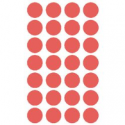PK168 ETICHETTE TONDE RO AGIPA 15MM