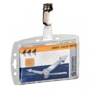 CF25 PORTABADGE SICUR CHIUSO CON CLIP