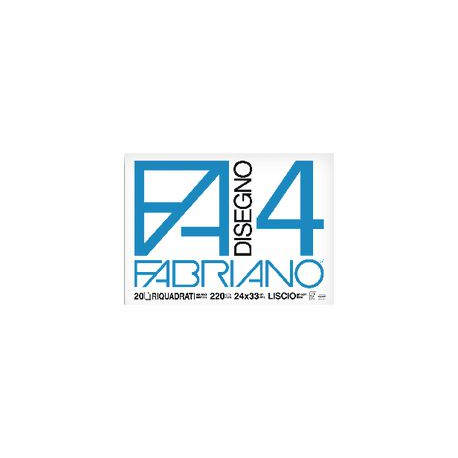 ALBUM DISEGNO 24X33 FABR LIS RIQ 20FF