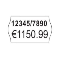 CF10 ETICHETTE 2 LINEE PERMAN 16X26