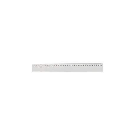 1PZ  30CM RIGHELLO CRYSTAL CLEAR
