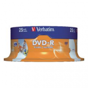 PACK25 DVD-R VERBTM 16X 4.7GB PRINT SPIN