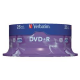 PACK 25 DVD+R VERBATIM 16X 4.7GB SPINDLE