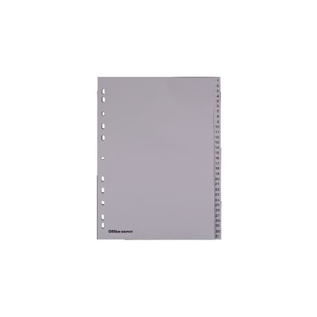 DIVISORI NUMERICI GO A4 OD 1-31 TASTI