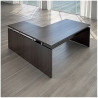 Scrivania+All Elegance 200X180X72,5 Wenge