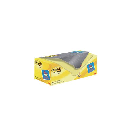 PK20 STICKY NOTES GL CANARY POST-IT 654