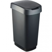 CESTINO ROTHO NERO GRIGIO 50L
