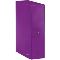 SCATOLA PROGETTO CARTONE VIOLA LEITZ WOW