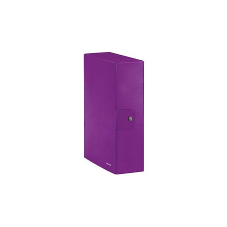 SCATOLA PROGETTO CARTONE VIOLA LEITZ WOW