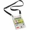 CF 10 BADGE A6 DURABLE WITH CORD NERO