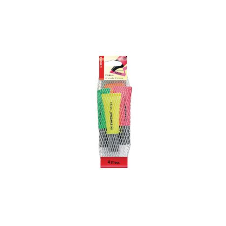 PK4 EVIDENZIATORI ASSORTI STABILO NEON