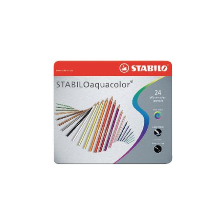 CF24 MATITE COLOR STABILO AQUACOLOR MET
