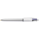 PENNA 4 COLORI SILVER SHINE BIC