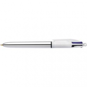 PENNA 4 COLORI SILVER SHINE BIC