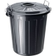 BIDONE MULTIUSO 25L ROTHO NERO