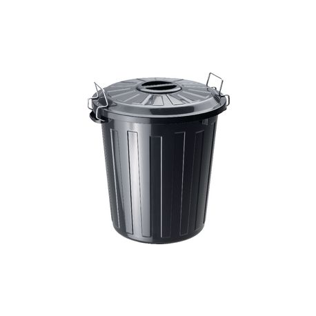 BIDONE MULTIUSO 25L ROTHO NERO