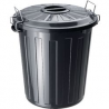 BIDONE MULTIUSO 25L ROTHO NERO